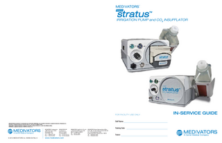 ENDOstratus In-Service Guide Rev A