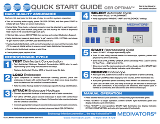 CER OPTIMA Quick Start Guide Rev C