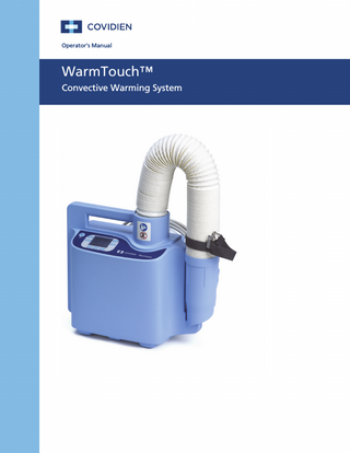 WarmTouch 6000 Operators Manual Rev D May 2013