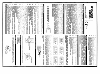 MD300C2 Finger Pulse Oximeter Operators Manual Ver2.20