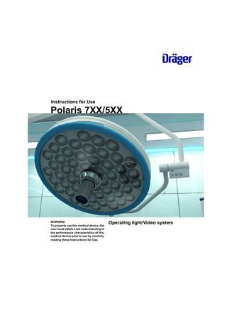 Polaris 7XX and 5XX Instructions for Use Edition 5 Jan 2013