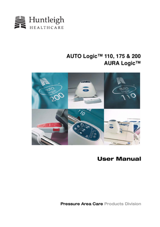 AUTO Logic 110, 175 & 200 and AURA Logic User Manual