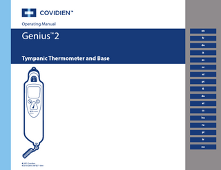 Genius 2 Operating Manual Rev August 2011