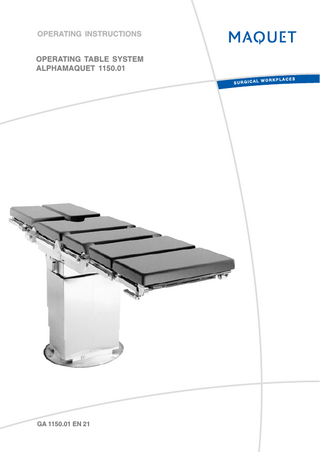 ALPHAMAQUET 1150.01 Operating Instructions Jan 2008