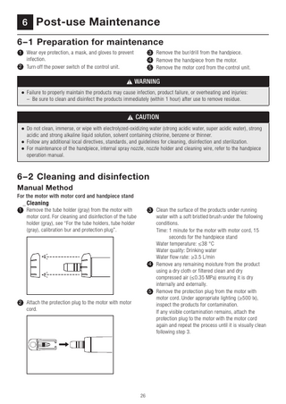 Surgic Pro 2 Post-use Maintenance Guide 