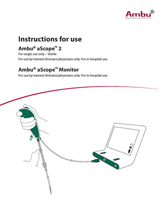 aScope 2 and aScope Monitor Instructions for Use Ver 05