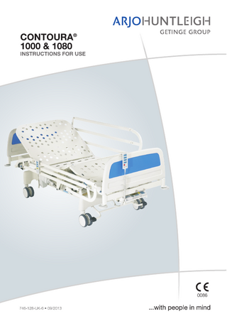 Contoura Models 1000 and 1080 Instructions for Use Sept 2013