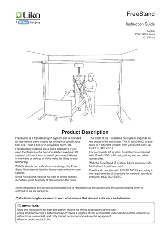 FreeStand Instruction Guide Rev 3 Nov 2015