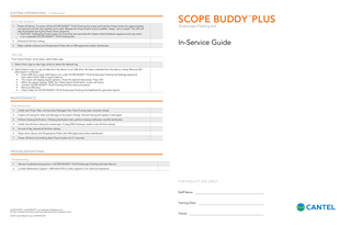 Scope Buddy Plus In-Service Guide 2021