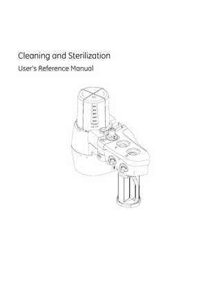 Aisys Advanced Breathing System Cleaning and Sterilization Users Reference Manual Rev F