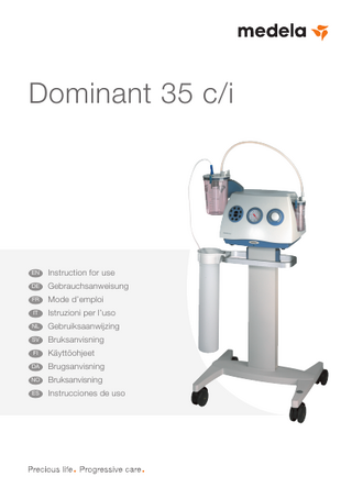 Dominant 35 c & i Instructions for Use June 2009