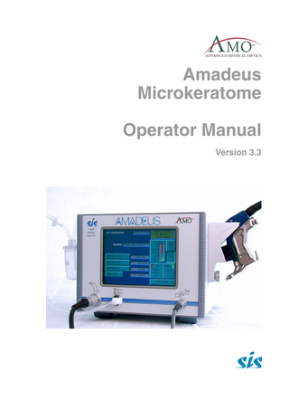 Amadeus Operator Manual V3.3