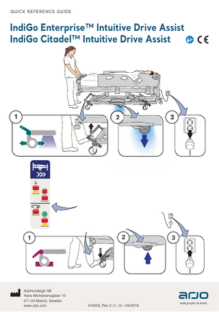 IndiGo Enterprise and Citadel Intuitive Drive Assist Quick Reference Guide Rev 2 April 2018