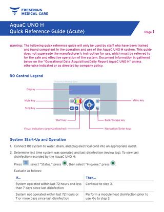 AquaUNO Quick Reference Guide Rev A