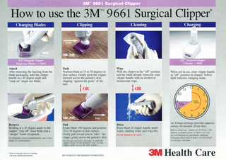 Model 9661 Instructions 