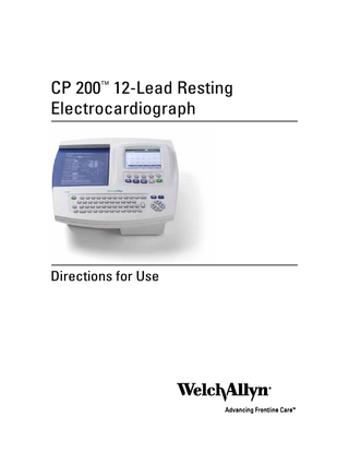 CP 200 Directions for Use Ver F