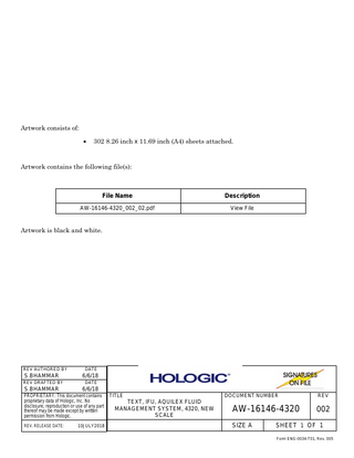 Aquilex Fluid Control Unit Instructions for Use Rev 002 July 2018