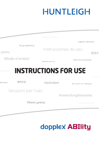 dopplex ABIlity Instructions for Use 