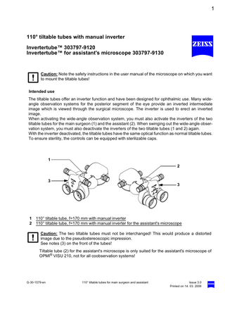 Invertertube 303797-9120 User Manual