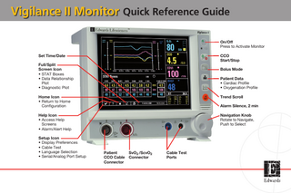 Vigilance II Quick Reference Guide