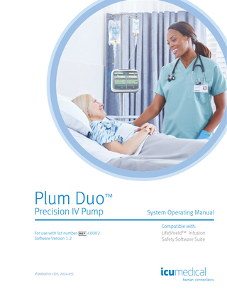 Plum Duo System Operating Manual Sw Ver 1.2