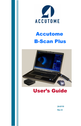 B-Scan Plus Users Guide Rev D