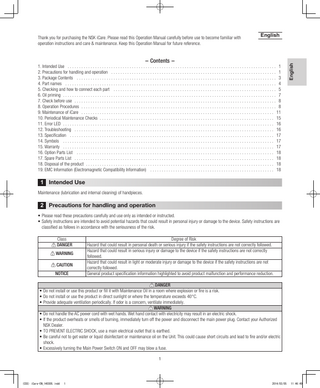 iCare Operation Manual