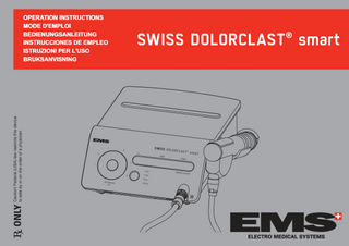 DolorClast smart Operating Instructions Aug 2010