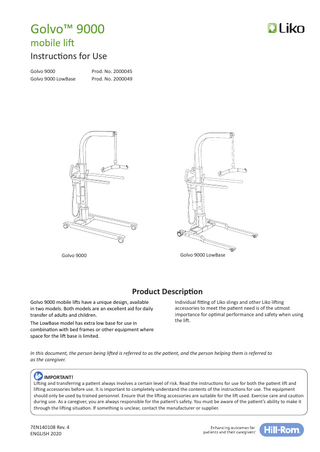 Golvo 9000 Instructions for Use Rev 4 2020