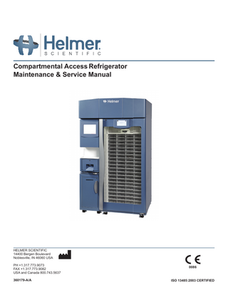 iBX080 Service and Maintenance Manual Rev A