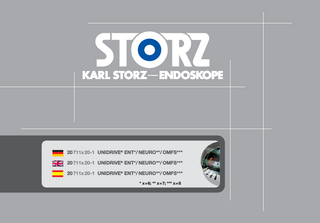 20 711x 20-1 UNIDRIVE® ENT*/ NEURO**/ OMFS*** 20 711x 20-1 UNIDRIVE® ENT*/ NEURO**/ OMFS*** 20 711x 20-1 UNIDRIVE® ENT*/ NEURO**/ OMFS*** * x = 6; ** x = 7; *** x = 8  