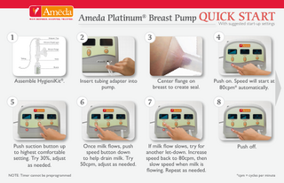 Ameda Platinum Quick Start Guide