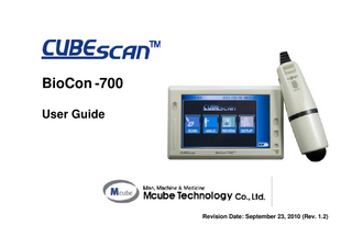 BioCon 700 User Guide Rev1.2 Sept 2010