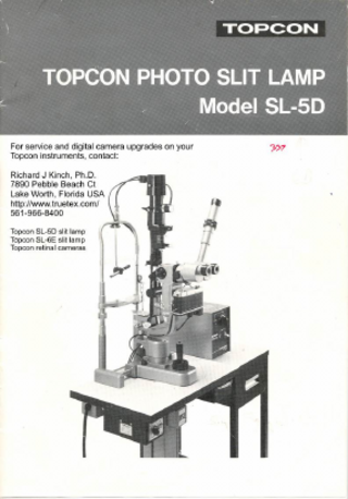 SL-5D Instruction Manual Aug 1983