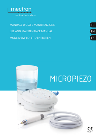 MICROPIEZO Use and Maintenance Manual Rev 07