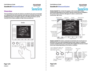 SII Quick Reference Guide