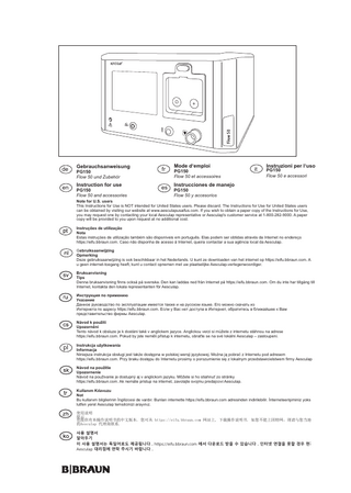 Table of contents 1  Important User Notes ... 3  2  Safety Information... 4  3  General Information ... 5 3.1 Device Description ... 5 3.2 Intended Use and Contraindications ... 5 3.2.1 Intended Use... 5 3.2.2 Contraindications ... 5 3.3 Warnings ... 6 3.3.1 General CO2 Insufflation Warnings... 6 3.3.2 Warnings Standard and Bariatric Indications... 10 3.3.3 Warnings Pediatric Indication ... 12 3.3.4 Warnings Vessel Harvesting Mode (Cardiac Indication)... 13 3.3.5 Warnings Fieldflooding Mode (Cardiac Indication)... 14 3.4 General Precautions ... 14  4  Initial Device Set-up... 16 4.1 Scope of Delivery ... 16 4.2 Device Setup and Connection... 17 4.3 Front of Device ... 18 4.4 Rear of the Device ... 19 4.5 Gas Connection... 19 4.5.1 Connecting a Gas Bottle... 20 4.5.2 Connecting to Central Gas Supply... 21 4.6 Gas Supply ... 22 4.7 Switching Device On... 22 4.8 Switching Device Off ... 23 4.9 Demo Mode... 23  5  Operating the Device - General ... 24 5.1 Monitor with Touch Screen ... 24 5.2 Insufflation Tube Sets ... 24 5.3 Connecting an Insufflation Tube Set ... 25 5.4 Gas Heating... 25 5.5 Using the Smoke Evacuation Function ... 27 5.5.1 Replacing the Smoke Evacuation Filter Cassette ... 28 5.5.2 Replacing the Disposable Smoke Evacuation Tube Set ... 29 5.6 Displaying/Selecting Insufflation Indication... 29 5.7 Setting the Nominal Pressure - All Indications Except Fieldflooding ... 30 5.8 Setting the Nominal Gas Flow Rate - All Indications ... 30 5.8.1 Veress Insufflation ... 31 5.8.2 Highflow Insufflation... 31 5.8.3 Profiles... 31 5.9 Function Test before Device Use ... 32 5.10 Gas Consumption Display... 33 5.11 Starting/Stopping Insufflation... 33  6  Indications of the Flow 50 Insufflator ... 34 6.1 Standard Indication ... 34 6.2 Bariatric Indication ... 36 6.3 Pediatric Indication... 38 6.4 Cardiac Indication ... 40 6.4.1 Fieldflooding ... 40 6.4.2 Vessel Harvesting ... 41  7  Menu ... 43 7.1 Profiles... 44 7.1.1 Creating Profiles ... 44 7.1.2 Change Profile ... 44 7.1.3 Delete Profile ... 44 7.2 Indication Setting... 45 7.2.1 Insufflation... 45 7.2.2 Smoke Evacuation... 45 7.3 System ... 45 7.4 Service... 46 7.5 Protocol ... 46 7.6 User Menu (Overview) ... 46  8  Safety Functions... 50 8.1 Automatic Venting System... 50 8.2 Occlusion ... 50 8.3 Contamination ... 51 8.4 Leakage Detection... 51 8.5 Gas Heating - Overtemperature ... 51  en  1  