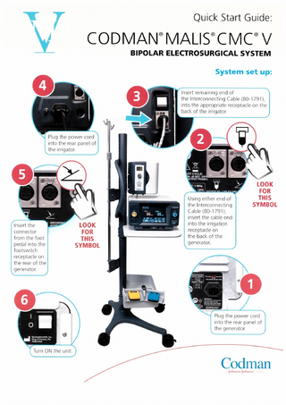 MALIS CMC V Quick Start Guide Aug 2011