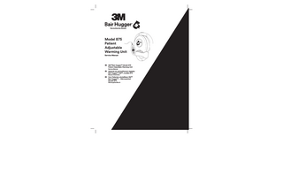 3M Bair Hugger Model 875 Service Manual