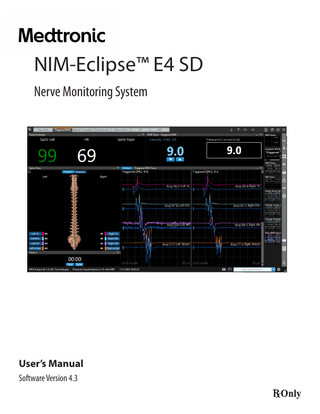 NIM-ECLIPSE E4 SD Users Manual sw ver 4.3