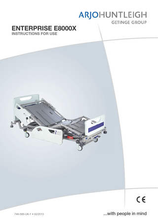 Enterprise Model E8000X Instructions for Use 