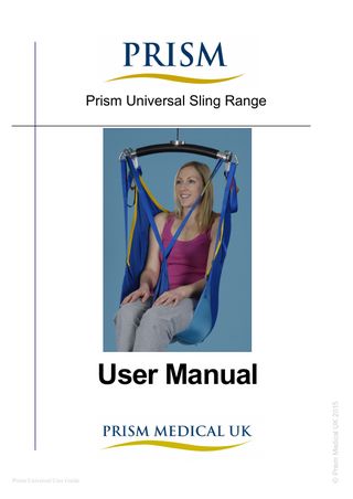 Prism Universal Sling User Manual Rev 5 Jan 2015