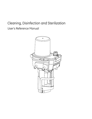 Table of Contents Cleaning, disinfection and sterilization Intended use... 2 ISO 17664 compliance... 3 Cleaning information...3 Cleaning and maintenance schedule... 6 Surface cleaning and disinfection...7 Cleaning instructions... 7 Disinfecting instructions... 7 Compatible chemical agents... 9 Breathing system autoclavable parts... 11 Breathing system removal... 12 Removing the breathing system bag hose...12 Removing absorber canister...12 Removing the breathing system...13 Disassemble the breathing system... 15 Breathing system disassembly...15 Breathing system cleaning... 17 Cleaning cassette kit...17 Automated washing... 20 Manual cleaning... 22 Sterilization... 24 Assemble the breathing system... 26 Breathing system assembly... 26 Install the breathing system... 29 Bellows assembly... 31 Disassemble the bellows assembly... 31 Assemble the bellows assembly... 33 Bellows assembly test... 36 Absorber canister... 38 Filling the reusable absorber canister... 38  2076865-001  i  