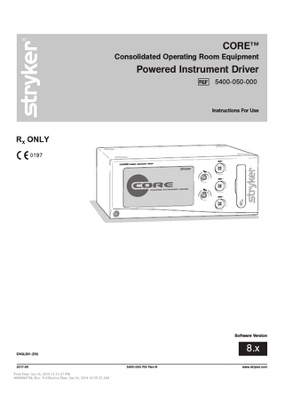 CORE Instructions for Use Rev N Sept 2017