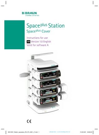 Space Plus Station and Space Plus Cover Instructions for Use Ver 1.0