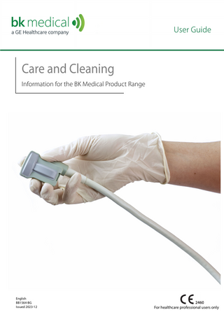 Care and Cleaning  User Guide