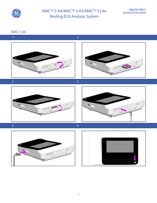 MAC 5 Quick Set Guide