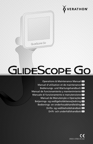 GlideScope Go Operations and Maintenance Manual