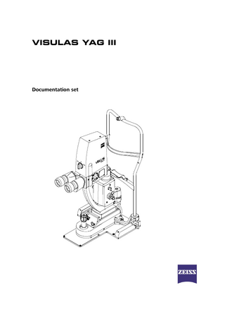 VISULAS YAG III User Manual