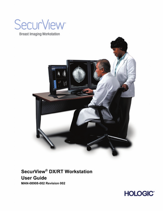 SecurView DX/RT Workstation User Guide Rev 002 Oct 2021